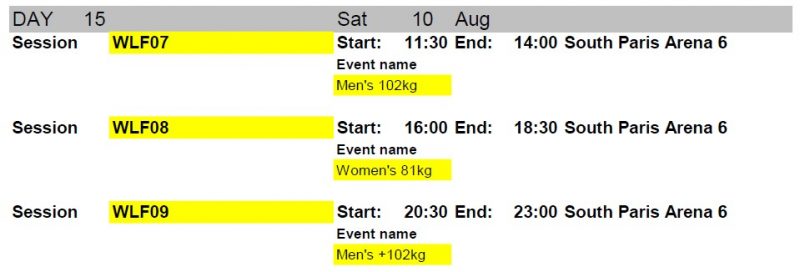 WLF07 - WLF08 - WLF09